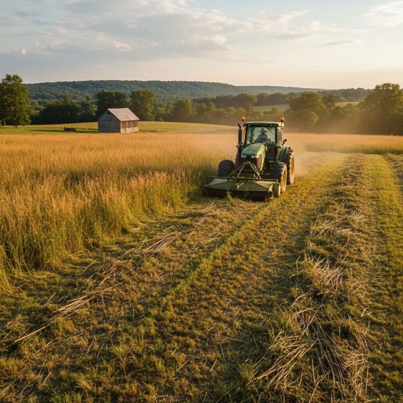 Brush Hogging detail
