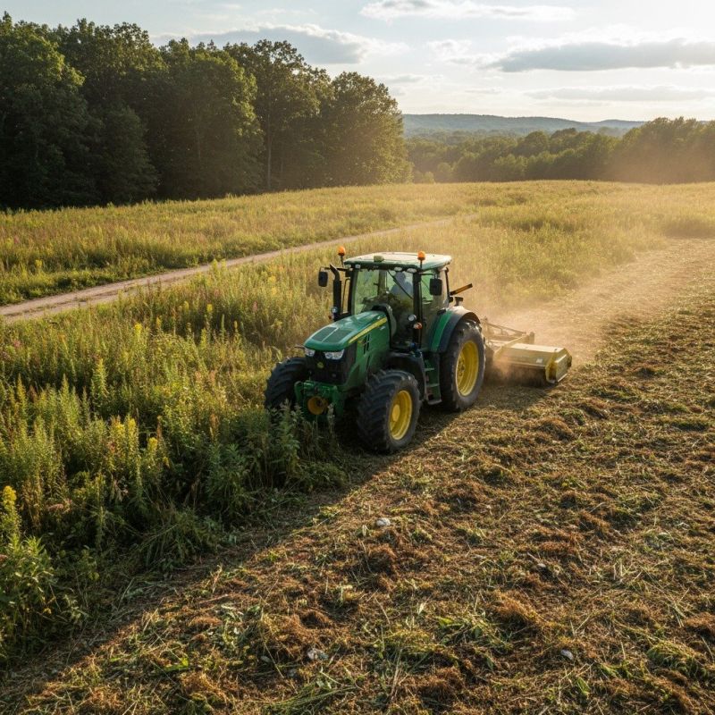 Field Brush Hogging