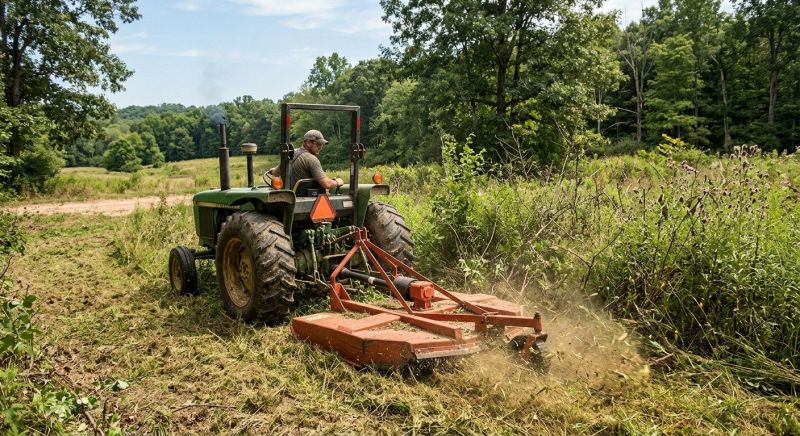 Meadow Mowing in Calvert County, MD